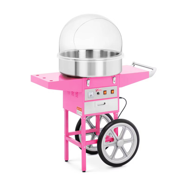 Zuckerwattenmaschine mit Wagen mieten