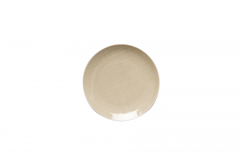 MESH Dessert-/Mittelteller flach Ø 21 cm, cream mieten