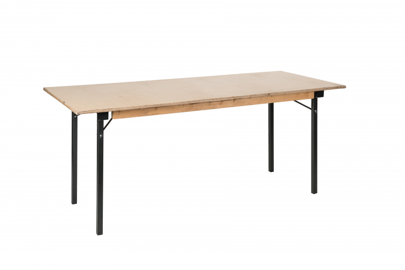 Buffet-/Banketttisch 180, eckig, klappbar mieten