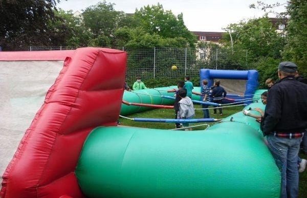 Menschen-Kicker, Human-Table-Soccer, Riesenkicker mieten in Hamburg – 5