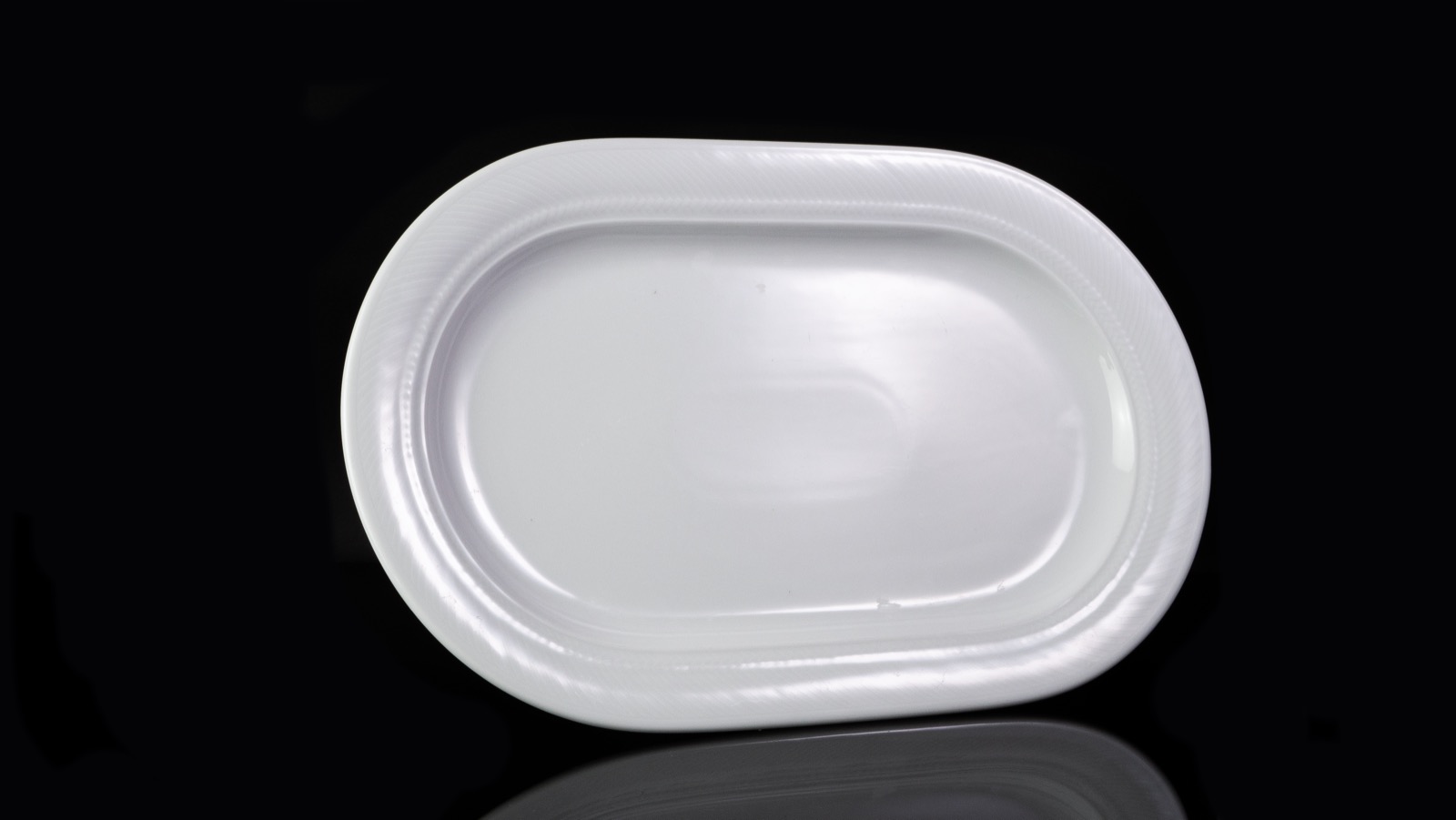 Mietgeschirr Exclusiv Platte oval, 32cm mieten bei der Spülkiste