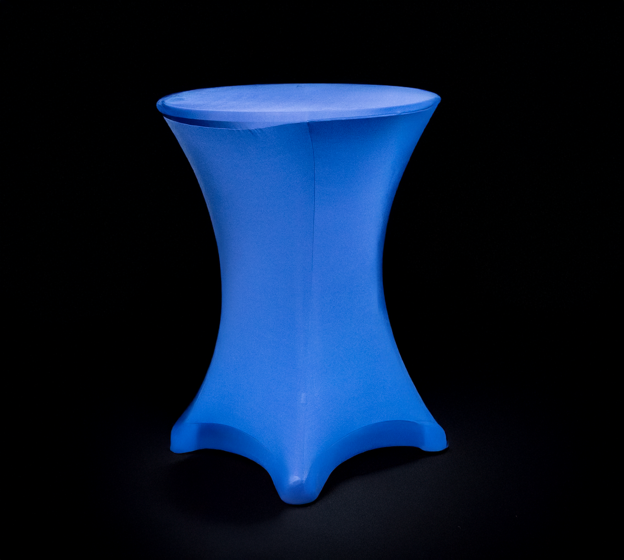 Stretchhusse blau für Stehtisch 80 cm Durchmesser ( ohne Topcover) mieten