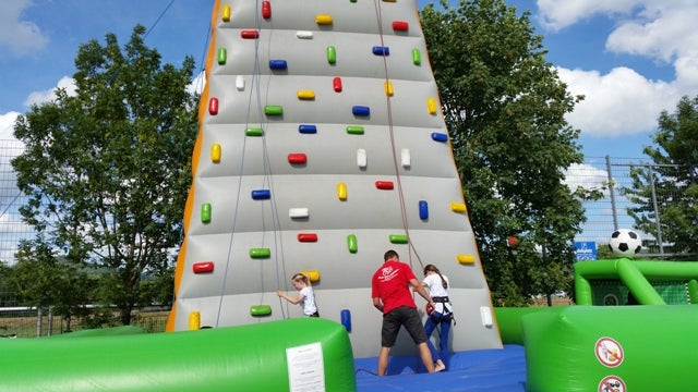Aufblasbare Kletterwand Eiger-Nordwand mieten – für 2 Personen – 2