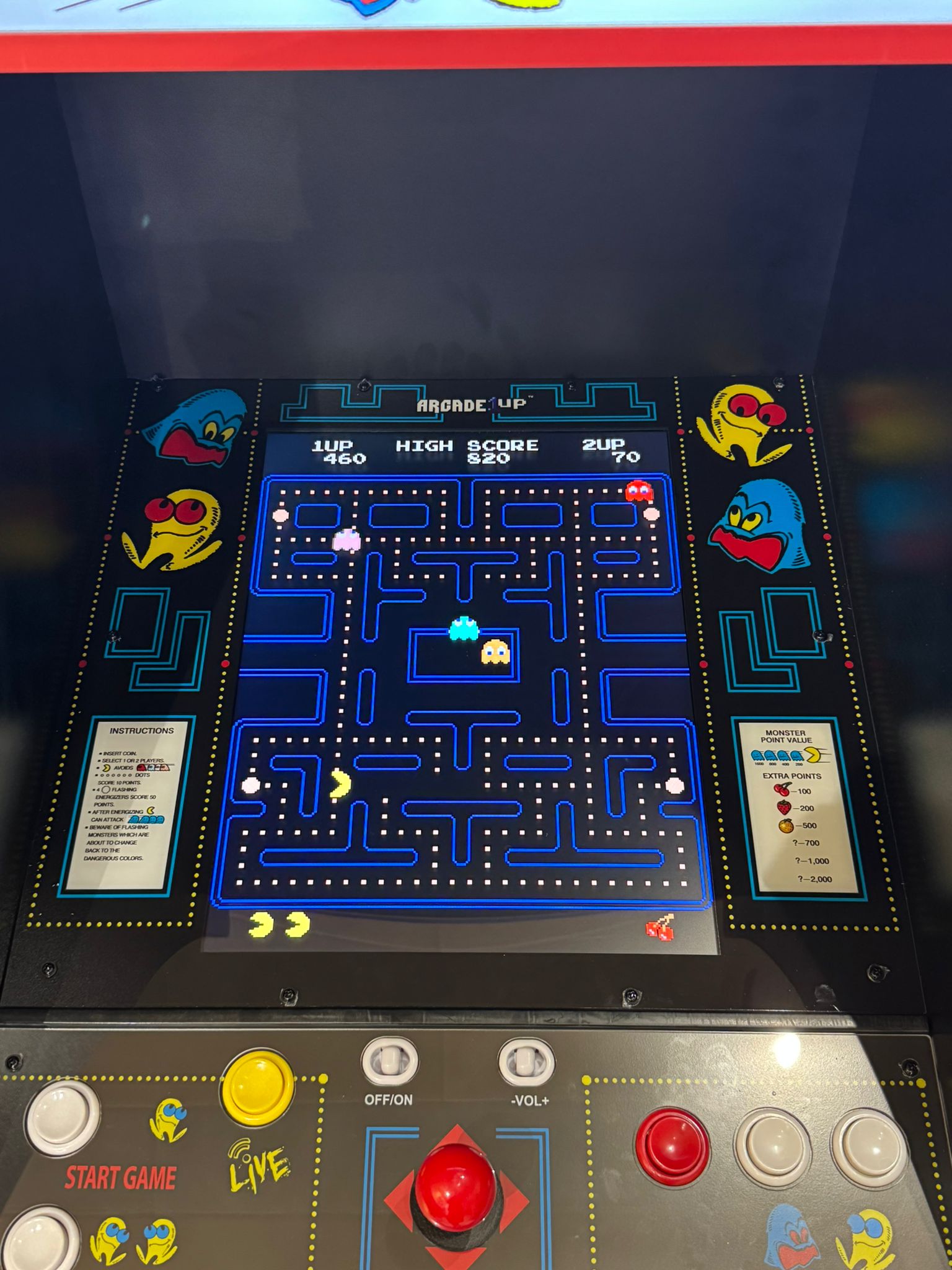 Pac-Man Arcade-Automat mieten – über 14 Retro-Spiele für Events – 3