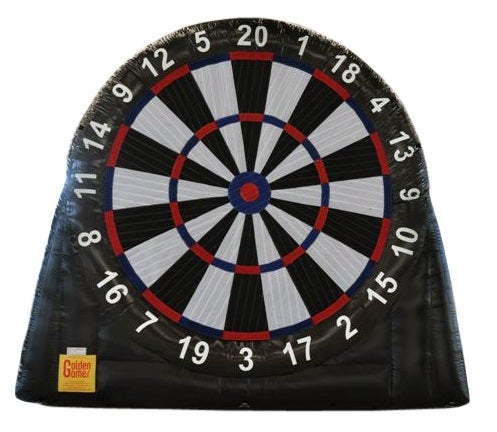 Fußball-Dart mieten – XXL-Dartscheibe für Fußballevents