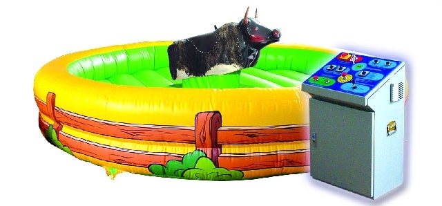 Bullriding mieten – Bullriding-Anlage mit Automatik & Zeitanzeige