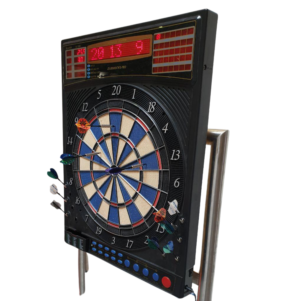Dartautomat mieten – Spielhallen-Standautomat, bis zu 4 Spieler – 2