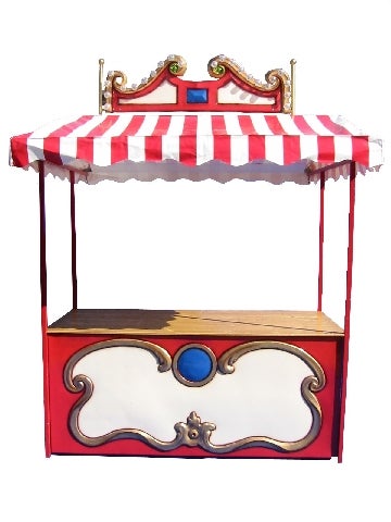 Nostalgischer Marktstand mieten – Verkaufsstand 2 x 1 m für Feste & Märkte