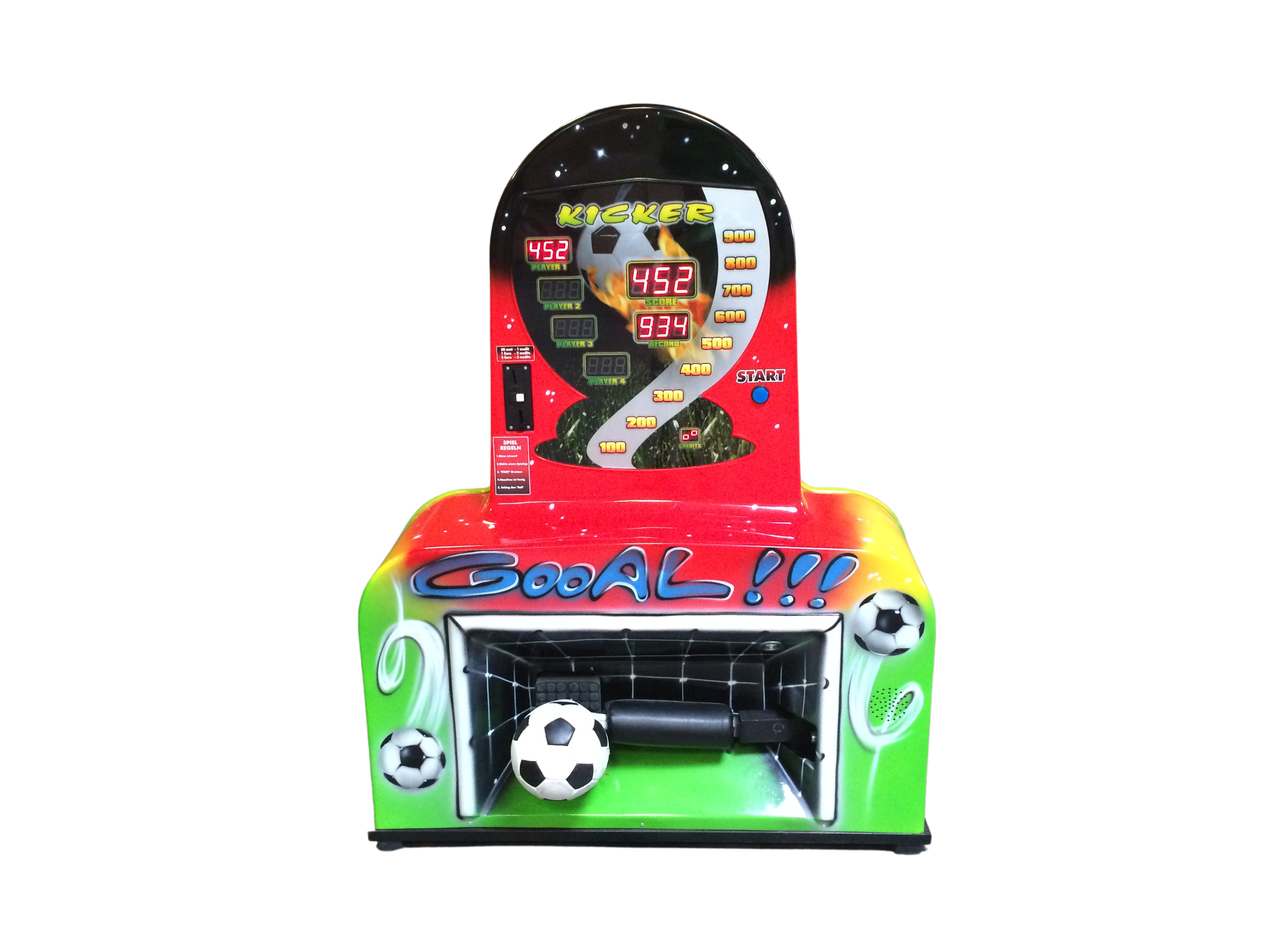 Schusskraftmesser Fußball mieten – Wer hat den härtesten Schuss?