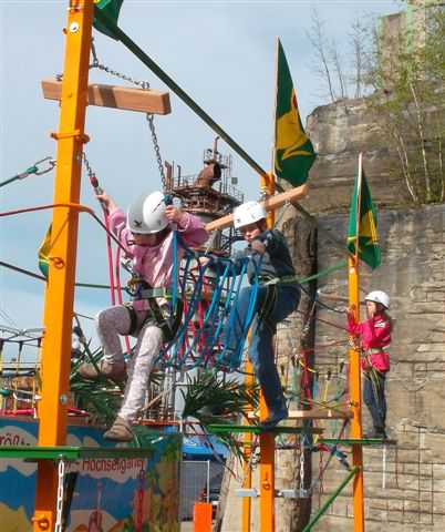 Hochseilgarten für Kinder mieten – TÜV-geprüfte Kletter-Attraktion – 2