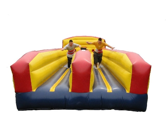 Bungee Run mieten – Bungeerun für 2 Spieler, Event-Attraktion