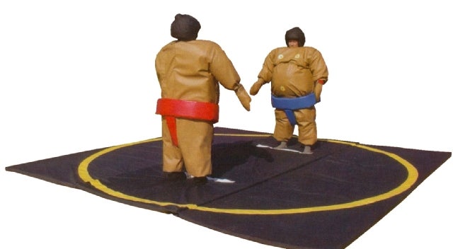 Sumo-Wrestling mieten – Sumo-Kostüme für 2 Personen