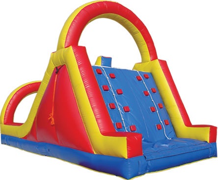 Kletterrutsche mieten – aufblasbare Kletter- & Rutschattraktion für Events