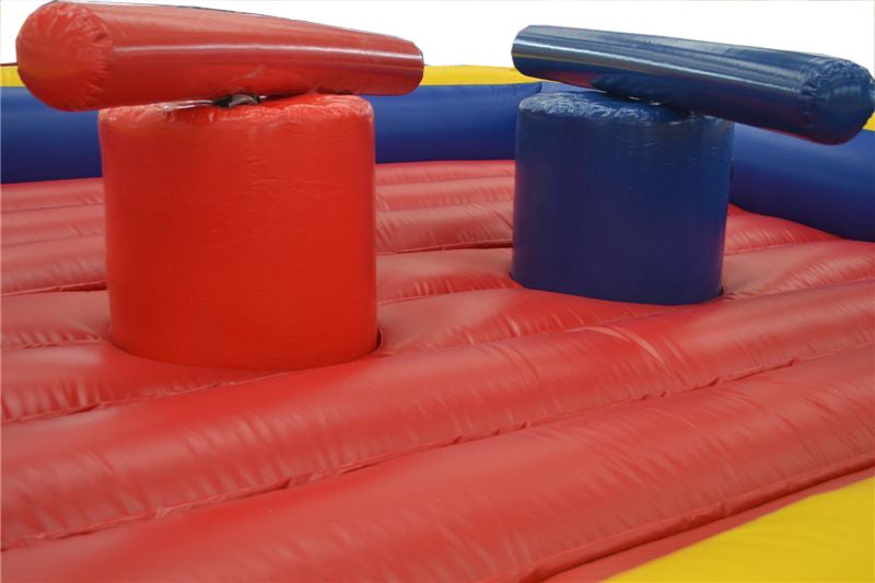 Gladiatorgame mieten – Gladiator-Duell auf Sockeln für Events – 3