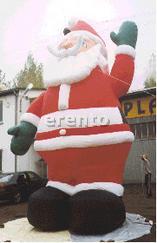 Riesen-Weihnachtsmann mieten – beleuchtete XXL-Deko für die Weihnachtszeit – 2