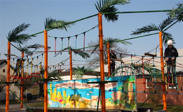 Hochseilgarten für Kinder mieten – TÜV-geprüfte Kletter-Attraktion – 3