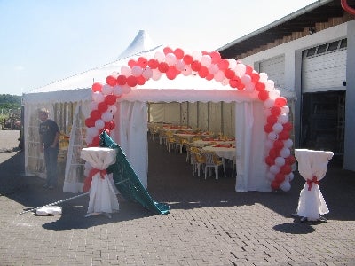 Ballongirlande / Ballondeko mieten – Luftballon-Dekoration je Meter – 2