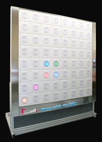 Reaktionswand twall® Premium 64 mieten – Reaktionsspiel für Events – 3