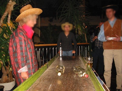 Gläsergleittheke mieten – Geschicklichkeitsspiel für Events & Feste – 2