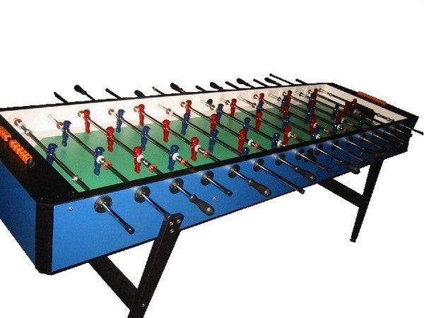Tischfußball XXL mieten – Riesenkicker für 8 Spieler