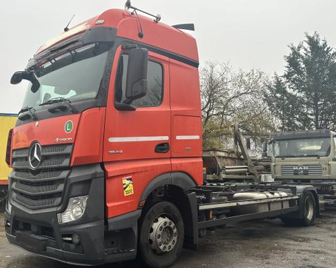 Wechselfahrgestell mieten: Mercedes-Benz Actros 1842 BDF, Wechselbrücke, Retarder, Big Space