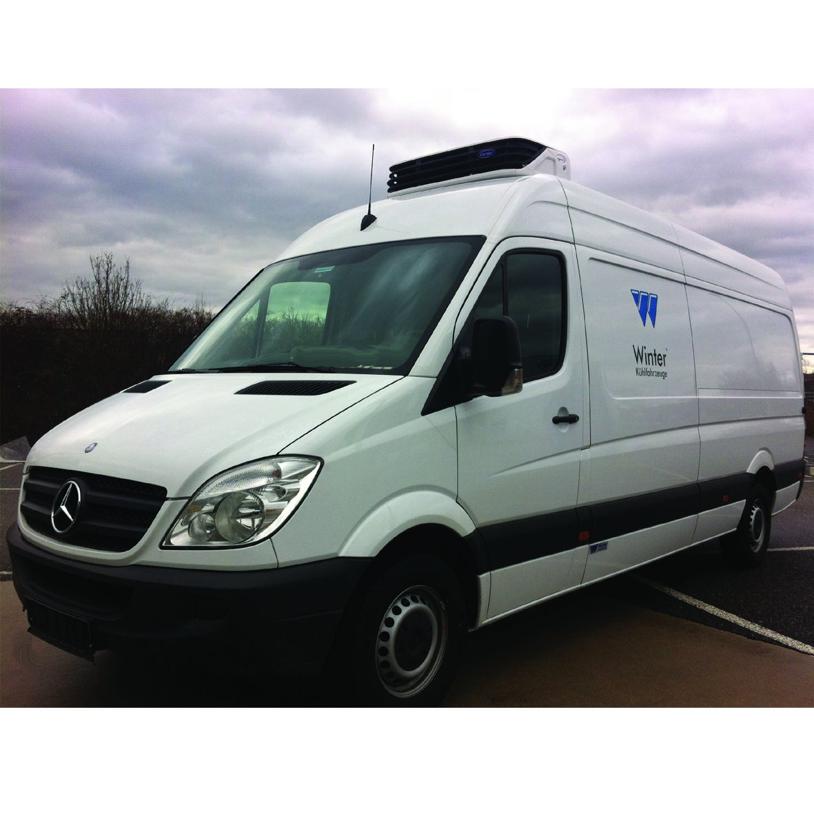 Transporter, Mercedes Benz Sprinter 313 CDI, Maxi,  Hochdach, Langzeitmiete, Tiefkühlfahrzeug, Kühlfahrzeug, Frischdienst Fahrzeug mit Kühlung und Heizung im Laderaum, Tiefkühlfahrzeug,  Kastenwagen l