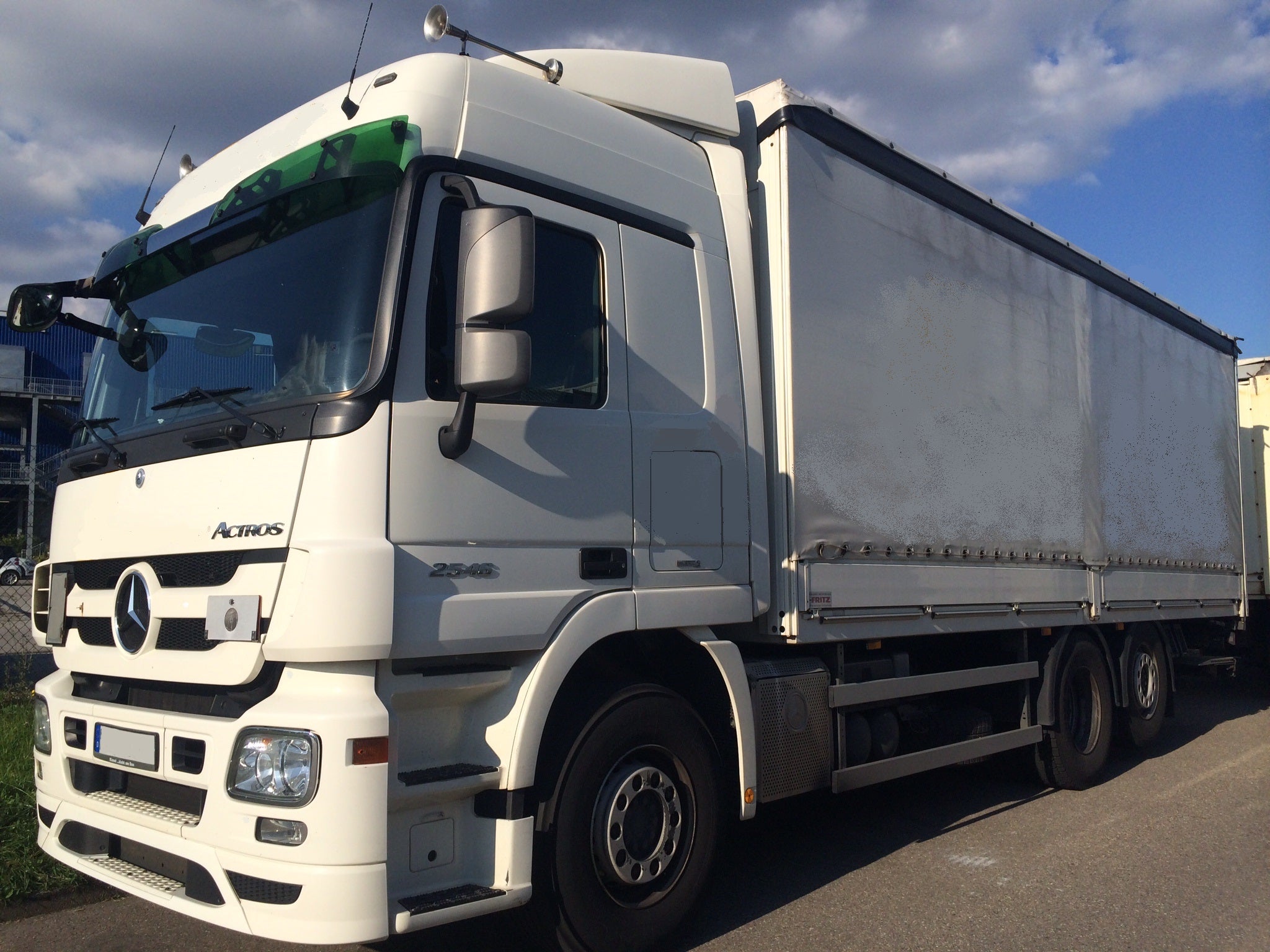 Wechselfahrgestell mieten: Mercedes-Benz Actros 2546 BDF, Fernverkehr, Langzeitmiete, ohne Maut – 2