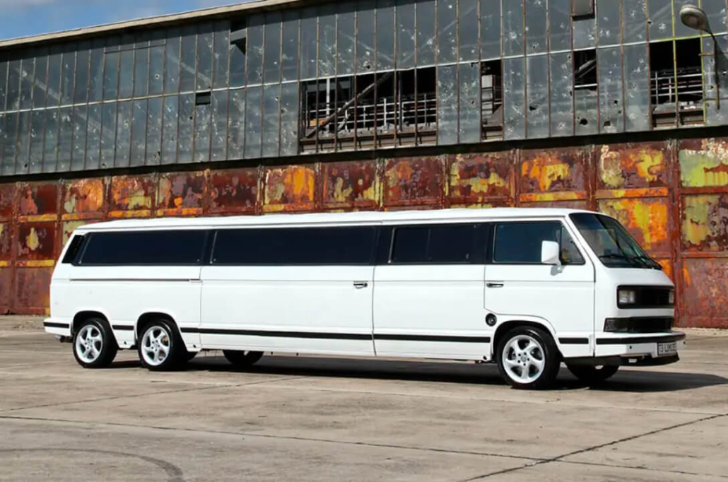 VW Bus T3 Stretchlimousine (bis 8 Gäste) mieten bei Trabi-XXL – 3