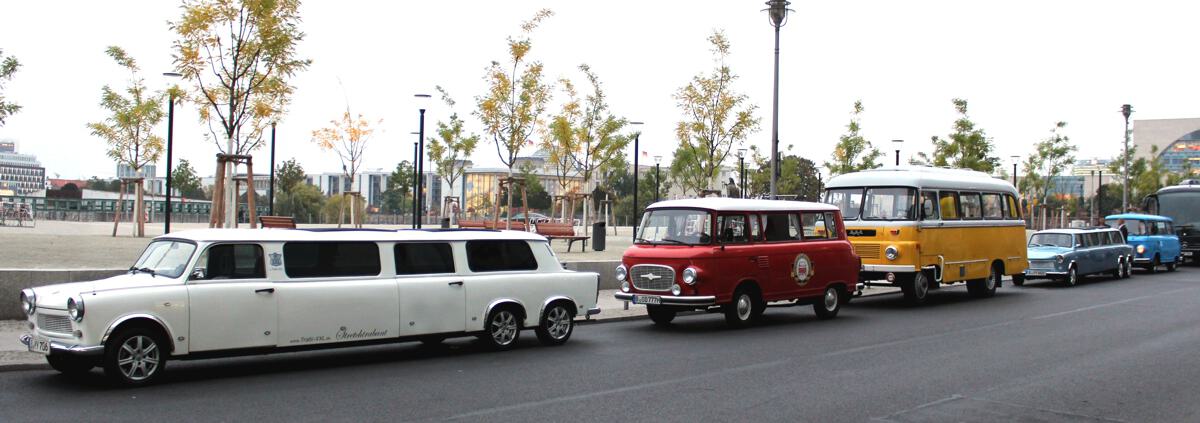 VW Bus T3 Stretchlimousine (bis 8 Gäste) mieten bei Trabi-XXL – 2