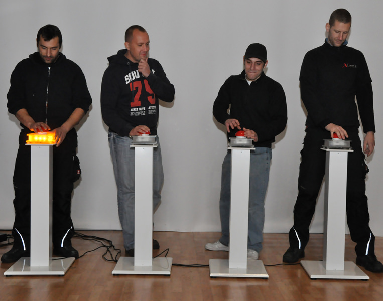Buzzer Anlage / Quiz Show mieten bei Xtreme Events