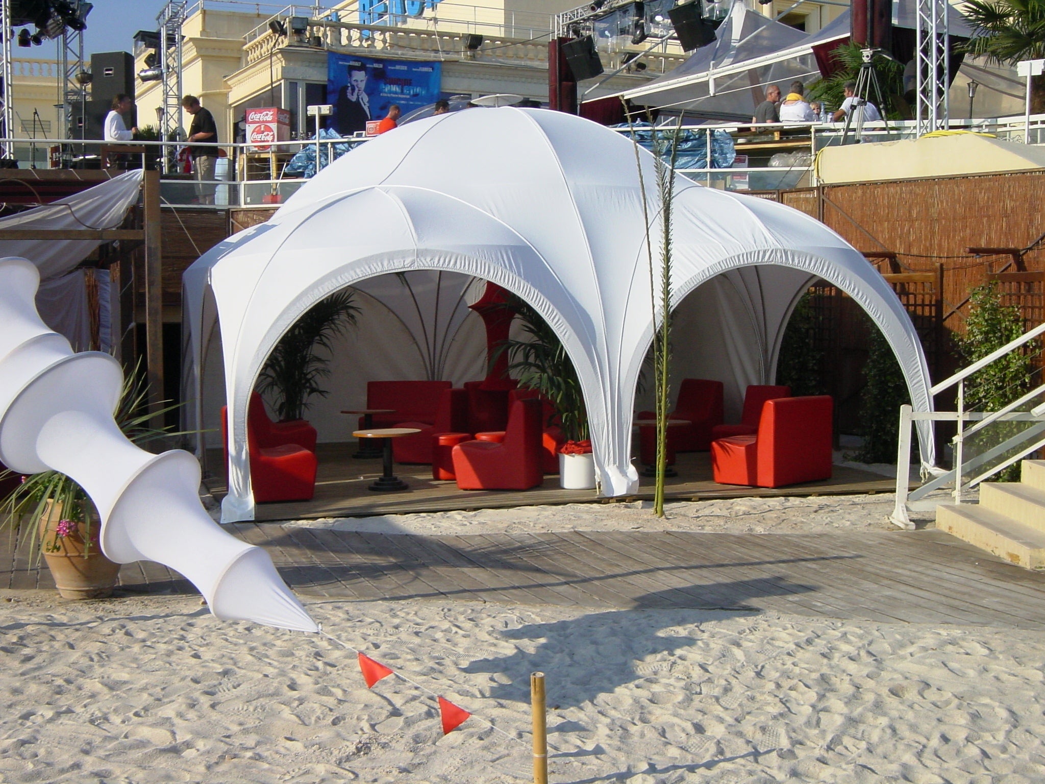 Festzelt & Pagodenzelt mieten – Rundzelt & Kuppelzelt, verschiedene Größen – 2