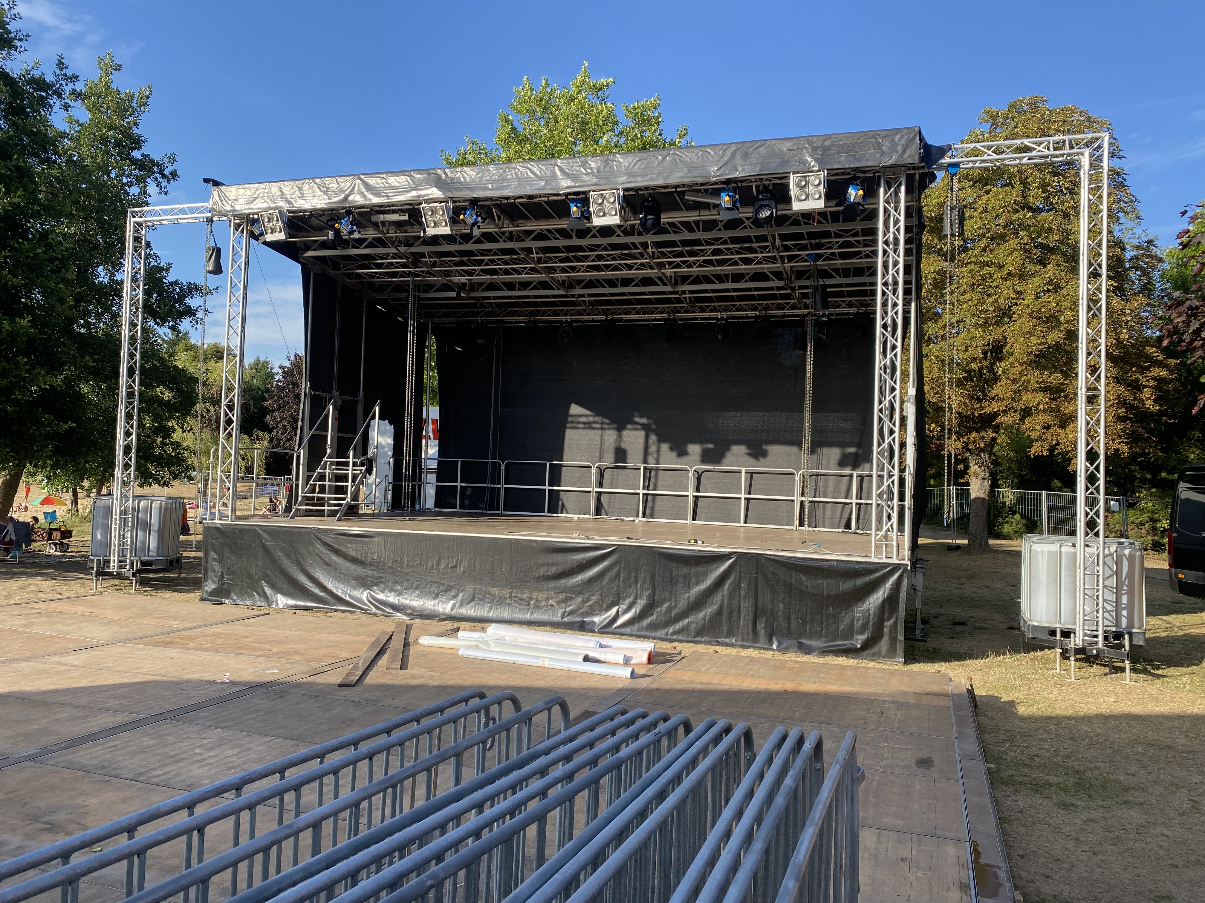 10x6m Stagemobil  Bühnentrailer  / Bühne / Veranstaltungsbühne / Bühnenanhänger – 2
