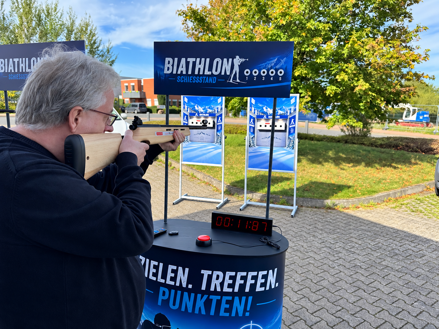 Laser Biathlon mieten bei Fun Promotion