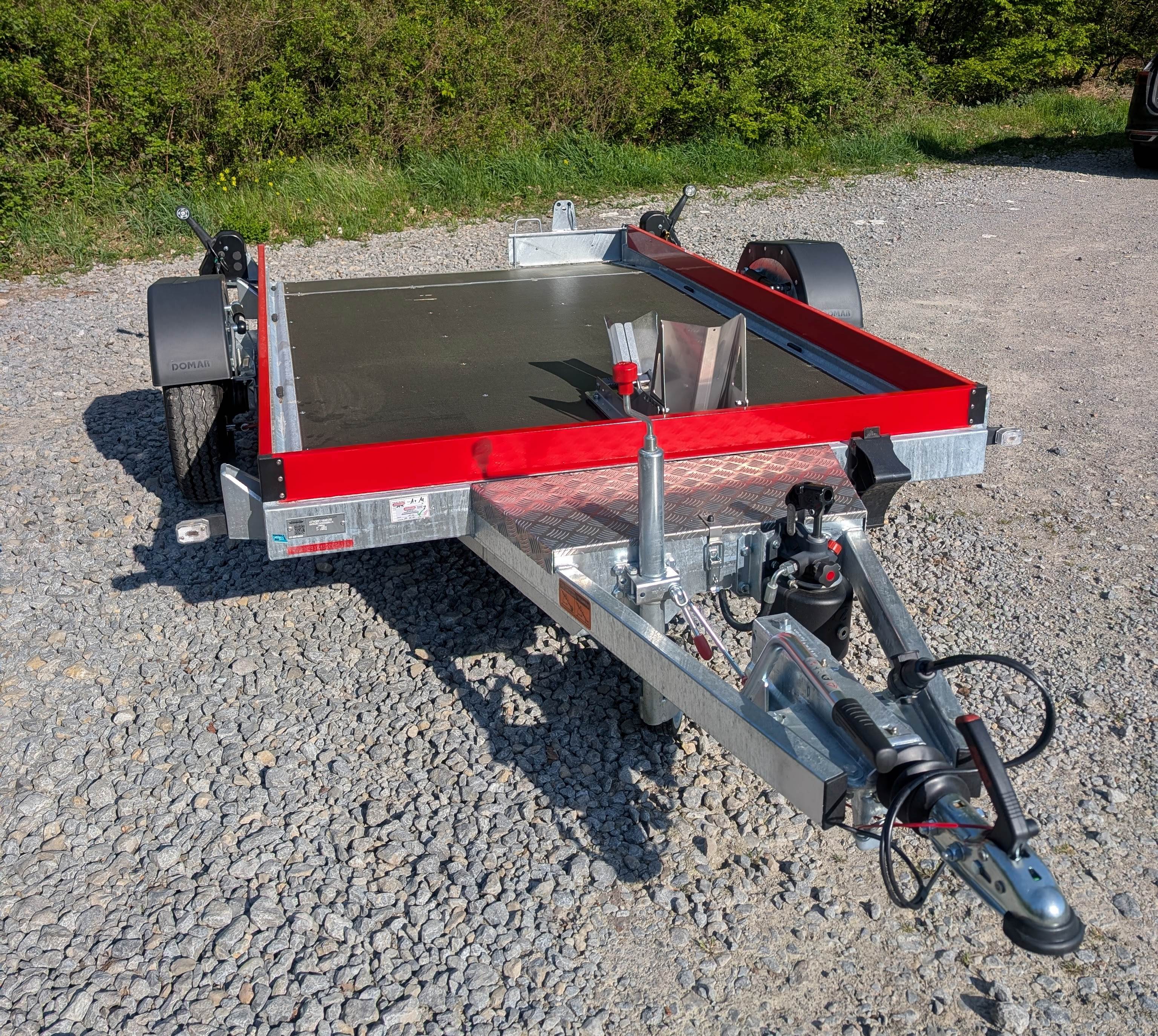 Motorrad-Absenkanhänger mieten – Senkomat, hydraulisch, 100 km/h – 2