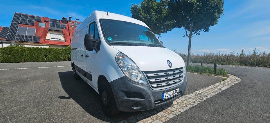 Renault Master L2H2 Transporter mieten – Würzburg, Nürnberg & Ingolstadt