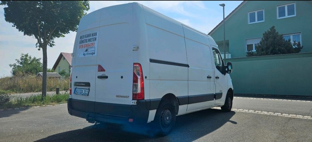 Renault Master L2H2 Transporter mieten – Würzburg, Nürnberg & Ingolstadt – 2