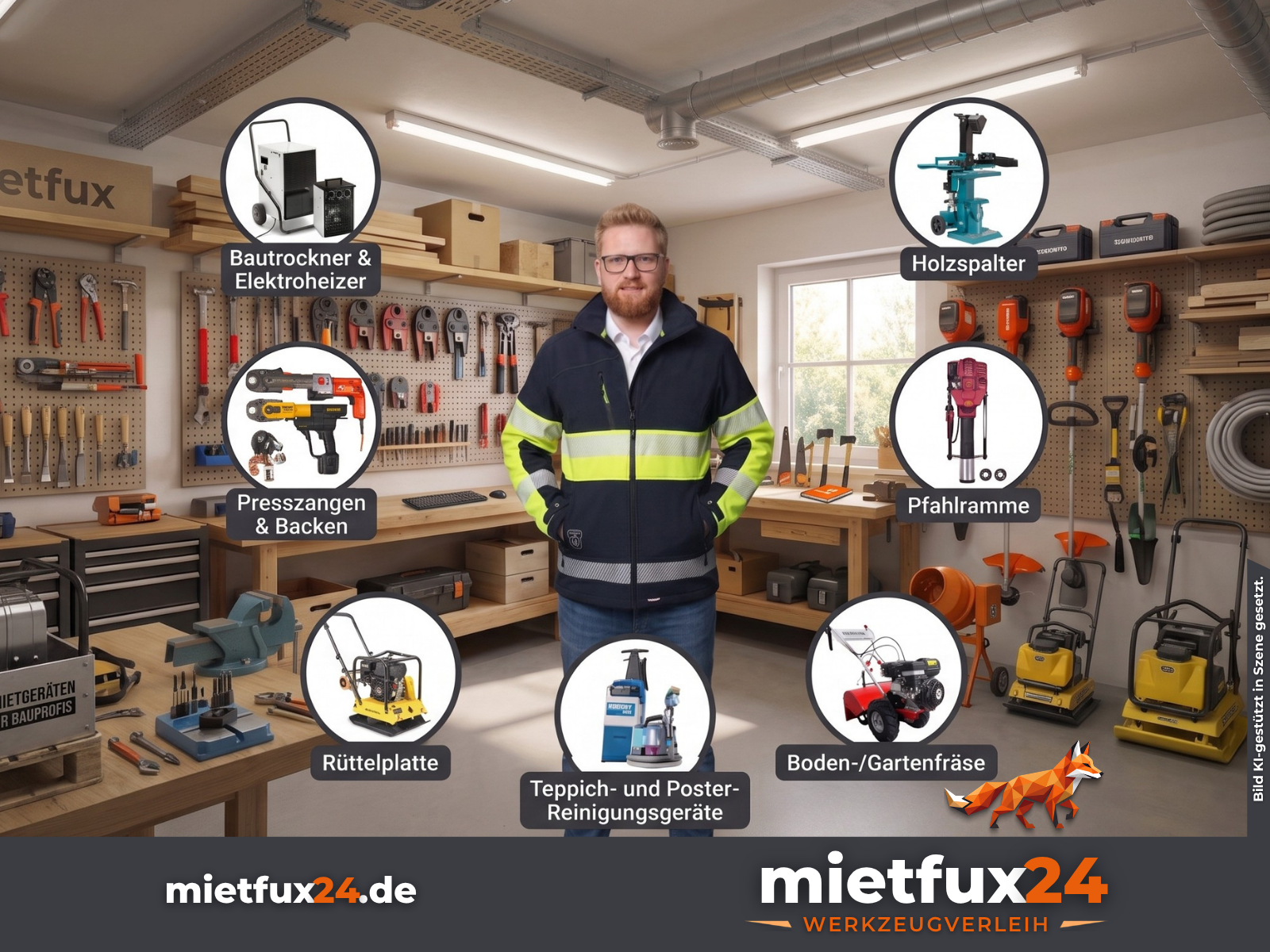 Profi Bautrockner TROTEC TTK 350 S (70L) + Heizer mieten in Heiligenhaus – 4