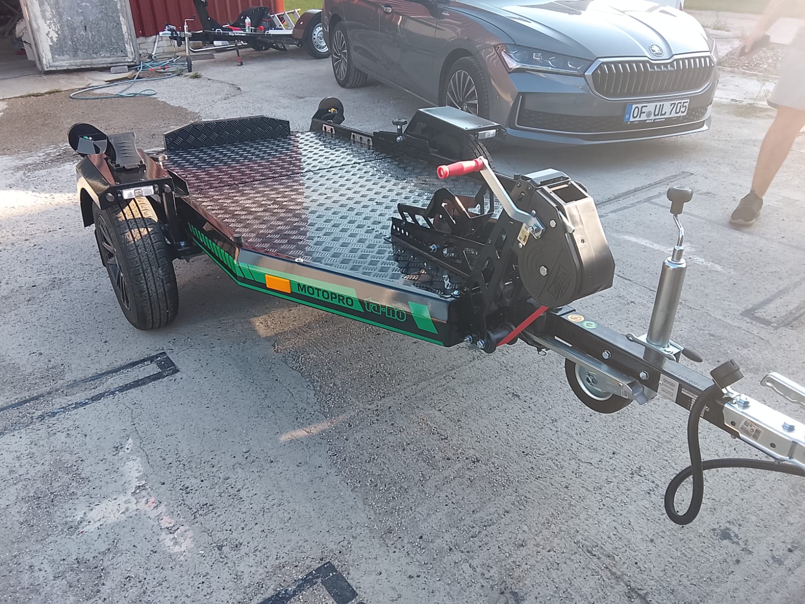 Motorrad - Anhänger mieten in Hamburg – 3