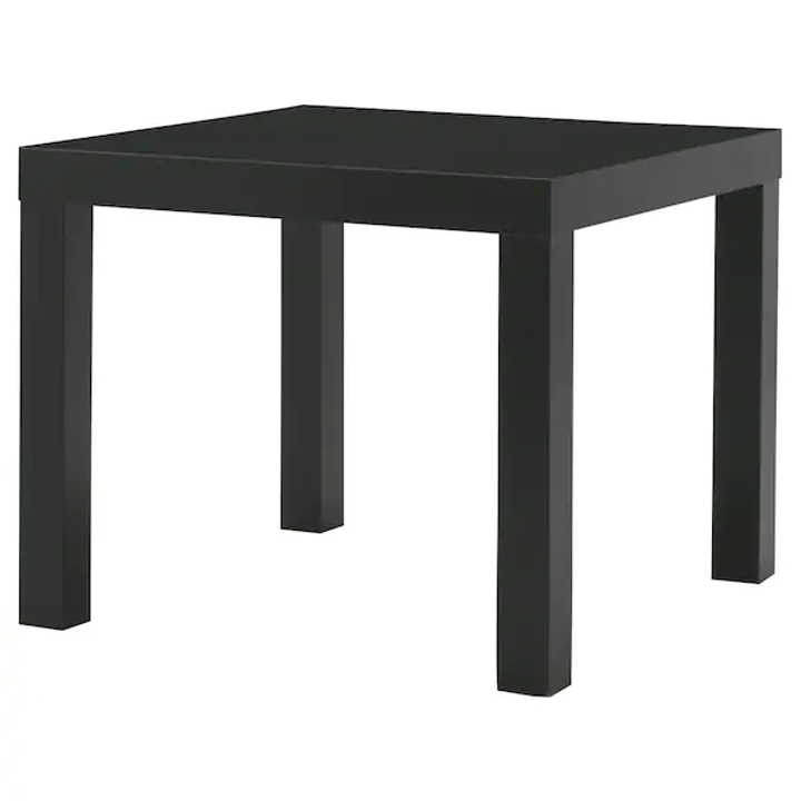 Beistelltisch Lack Schwarz mieten