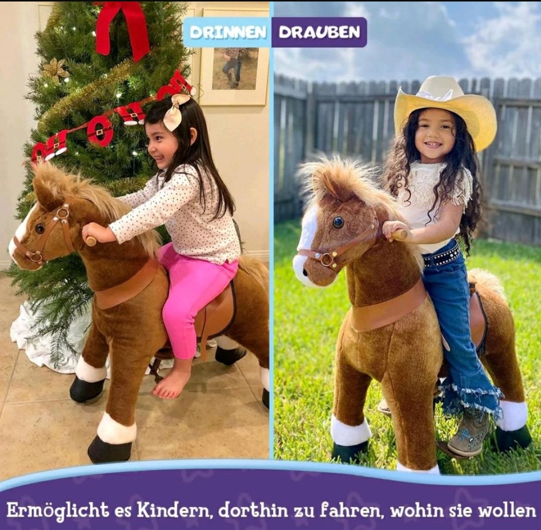 Ponycycle Rollpferd mieten✨ Hochzeits- & Partyspaß statt Hüpfburg