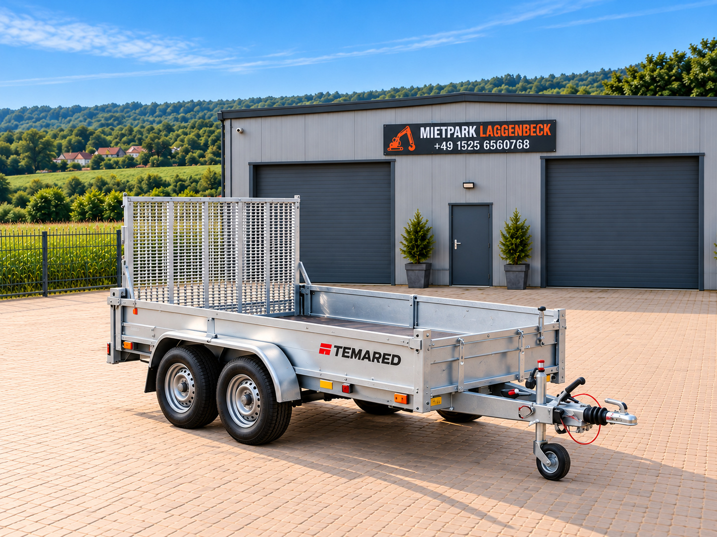 Baumaschinen Anhänger 2,7t