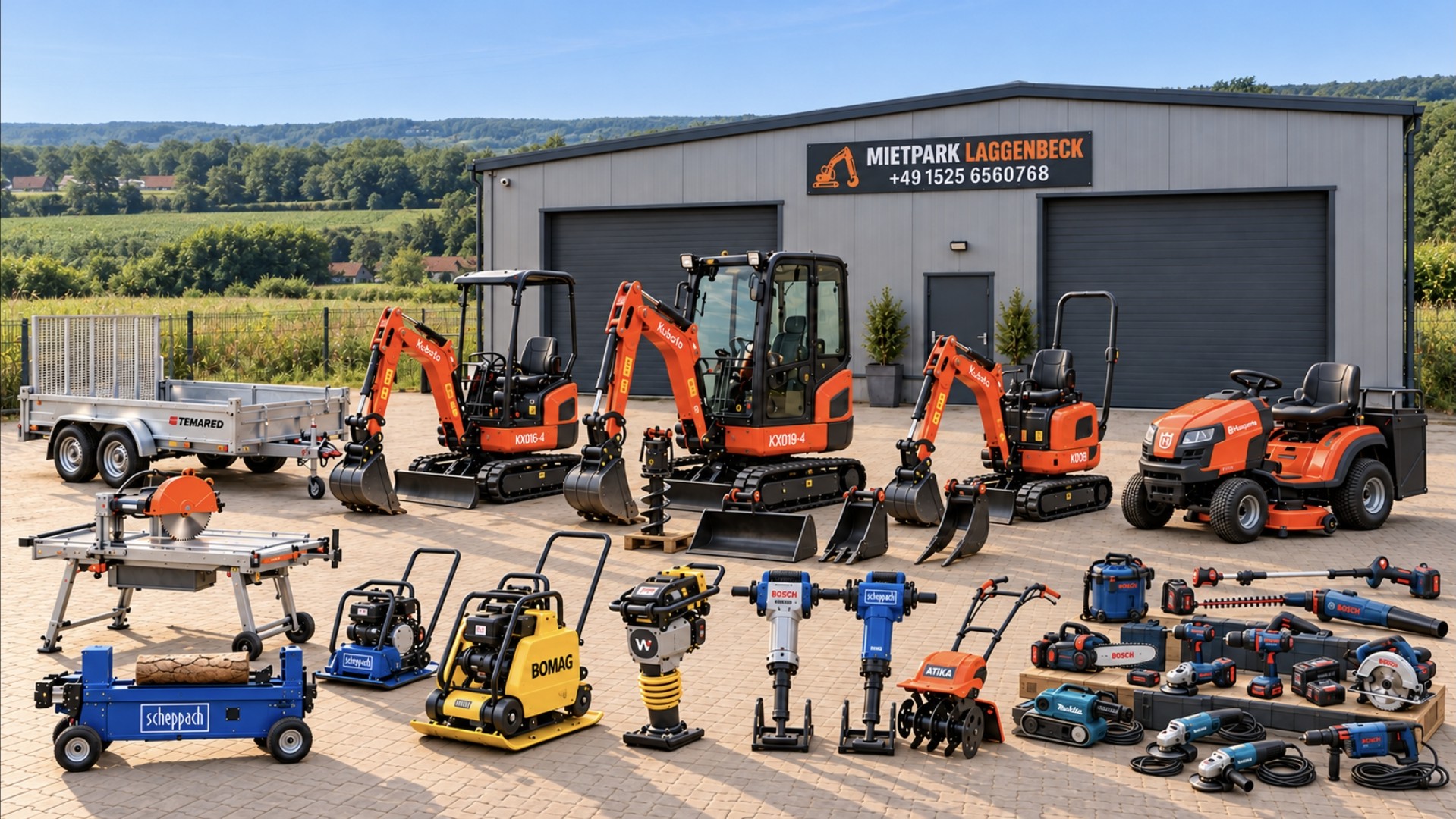 Minibagger 1,9t – 2