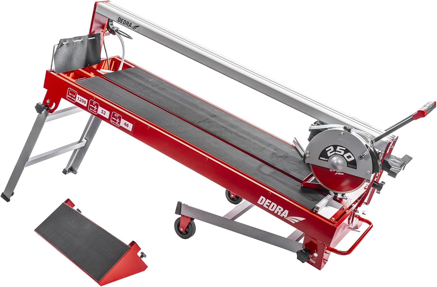 Fliesenschneidemaschine Fliesenschneider Keramik Glasur 1200 W bis 1200 mm Tauchschneidfunktion Laser – 4