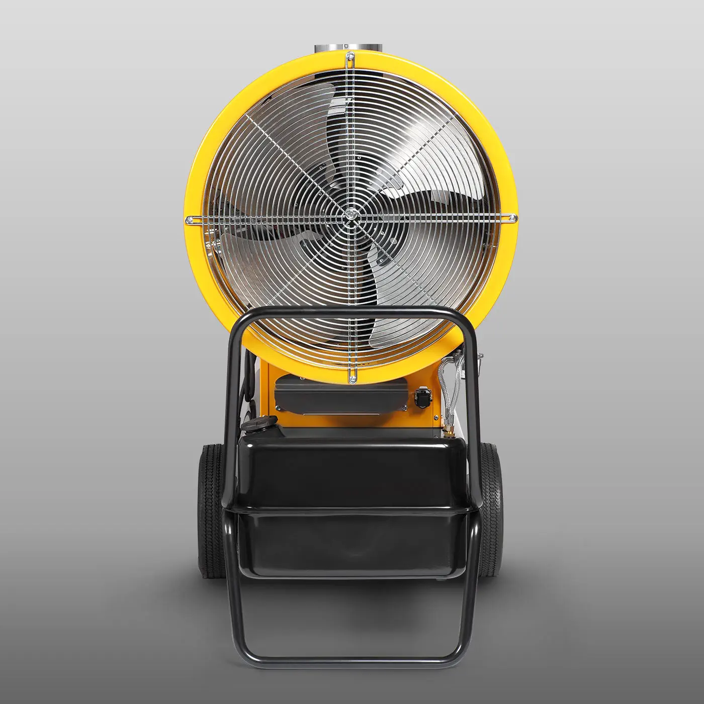 Trotec Diesel-/Ölheizung 117 kW mit Schlauch und Kamin – 4