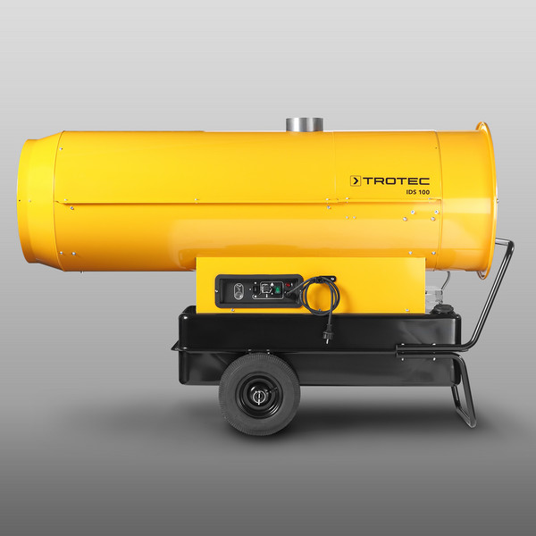 Trotec Diesel-/Ölheizung 117 kW mit Schlauch und Kamin – 2