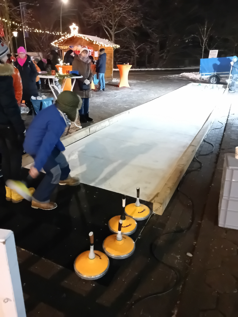 Eisstockbahn mieten