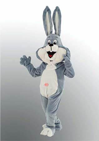 Osterhase grau , Paradekostüm Hase , Hasenanimation , Ostern – 2