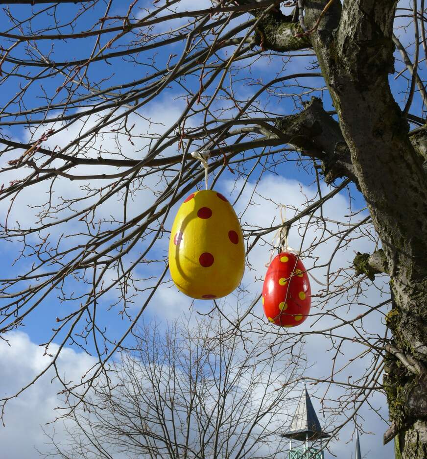 Ostereier , Dekorationsostereier , Ostern , Osterdekoration