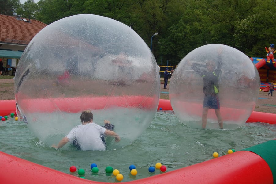 Aquakugel, Aquabälle, Wasserkugeln, Wasserbälle, Laufball
