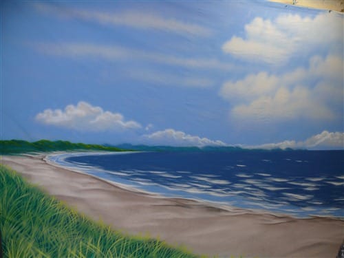 Strand Bühnenbild , Maritime Dekoration , Bühnen Dekoration